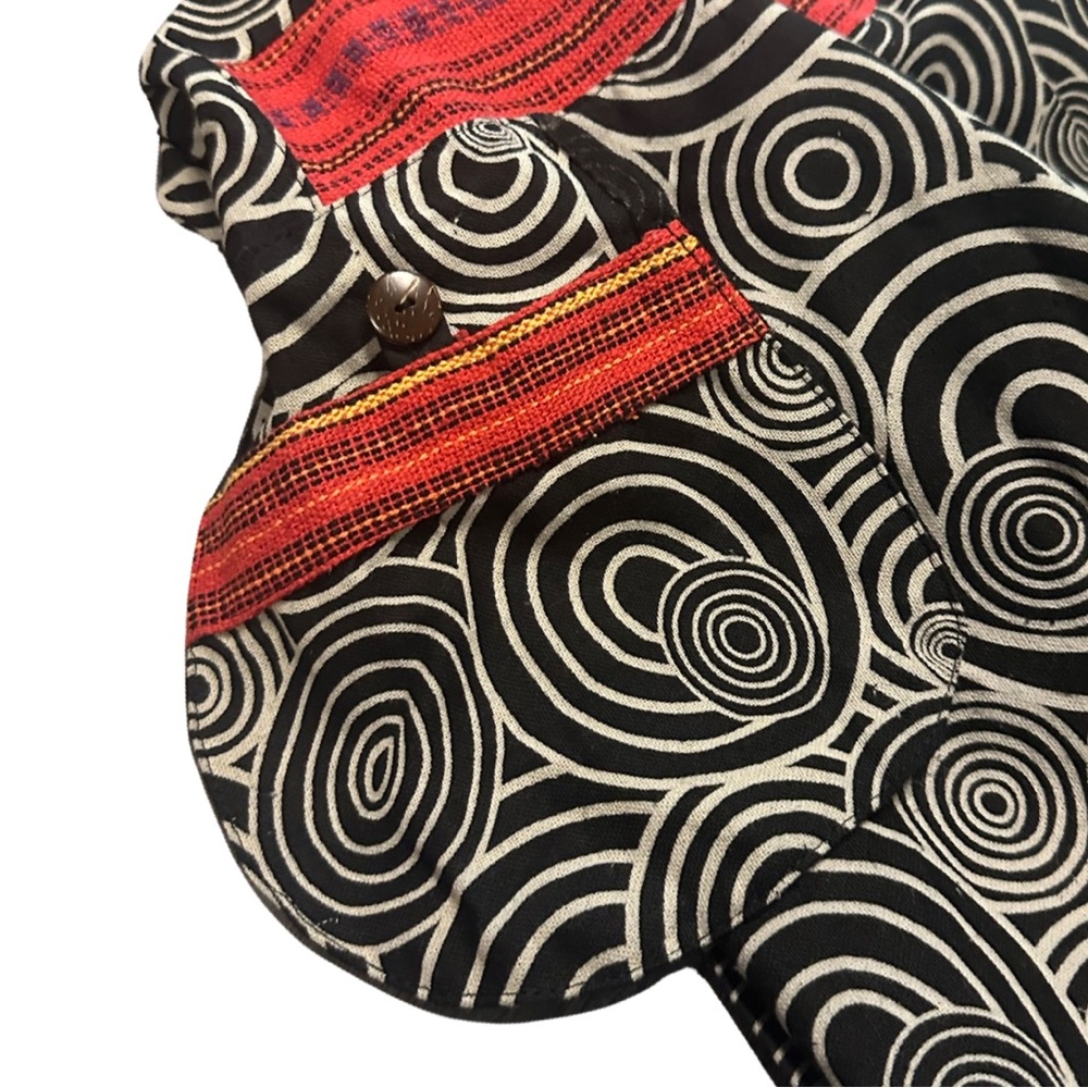 SOLD NWT Funky Unisex Harem Pants OS - Picture 3 of 5
